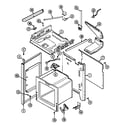 Magic Chef 7458XVA body diagram