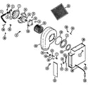 Jenn-Air CVG4280 blower assembly-plenum (cvg4280b) (cvg4280s) (cvg4280w) diagram