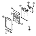 Maytag CME9010DAE control panel diagram