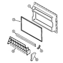 Jenn-Air JRTE199B freezer inner door diagram