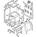 Maytag G3621XRW-4 body diagram