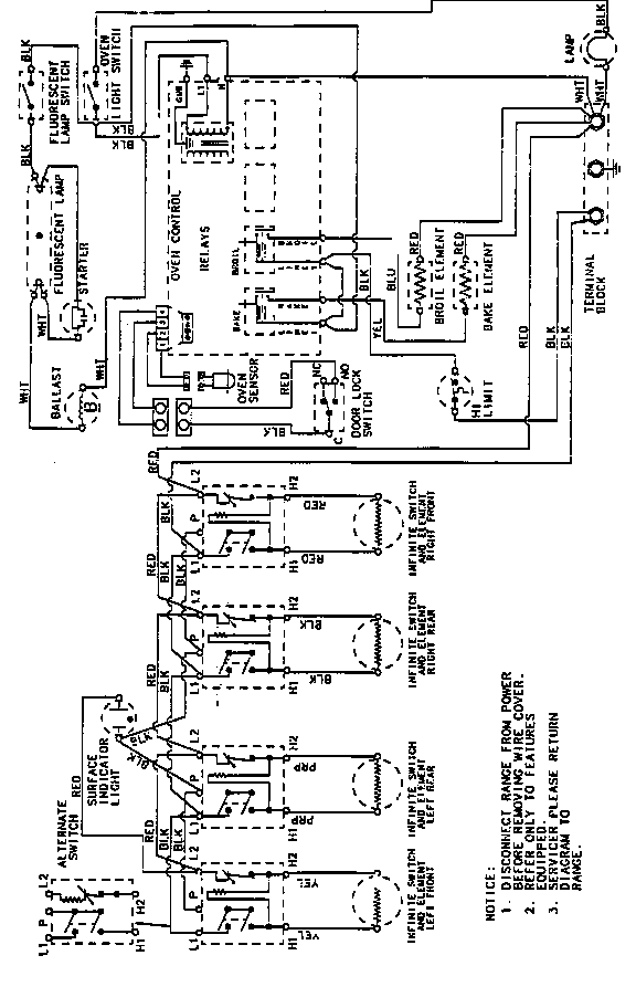 Maytag G3862XRW wiring information diagram