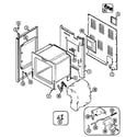 Maytag CHE9830BCE body diagram