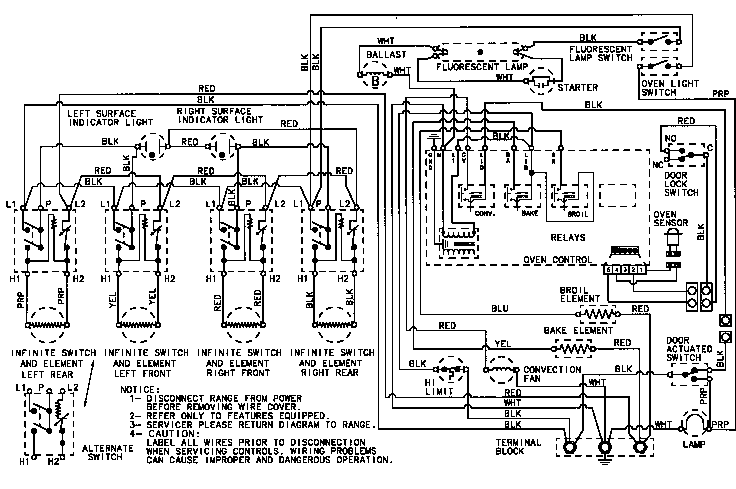Magic Chef 6893VVV wiring information diagram