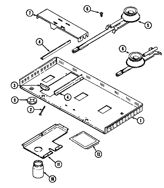 Jenn-Air CVG4380PR body (cvg4380pf) (cvg4380pg) (cvg4380pk) (cvg4380pr) (cvg4380pu) diagram
