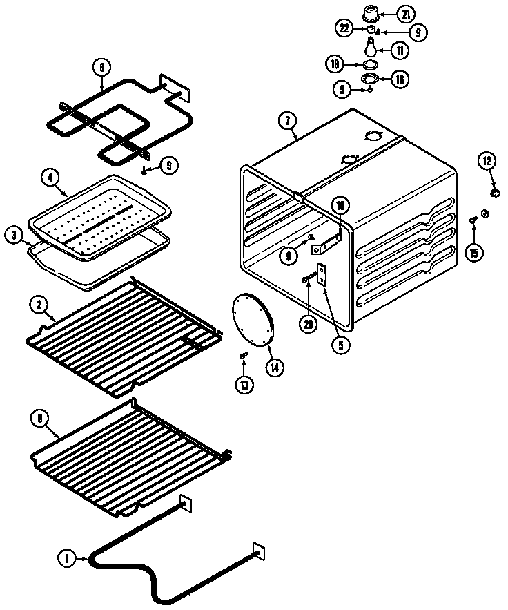 Jenn-Air WW27210PF oven (ww27210pf) (ww27210pg) (ww27210pk) (ww27210pr) (ww27210pu) diagram