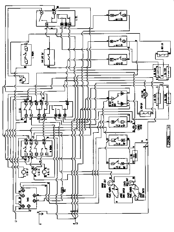 Jenn-Air WW27210PF wiring information (ww27210pf) (ww27210pg) (ww27210pk) (ww27210pr) (ww27210pu) diagram