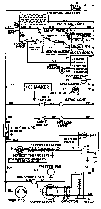 Crosley CS22Y7DW wiring information diagram