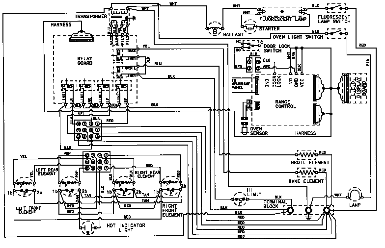Admiral A3889VRV wiring information diagram
