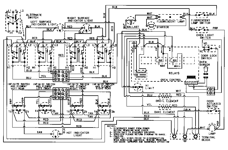 Maytag CRE9800CCM wiring information diagram