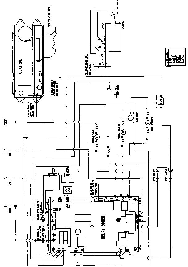 Jenn-Air W27400B wiring information diagram