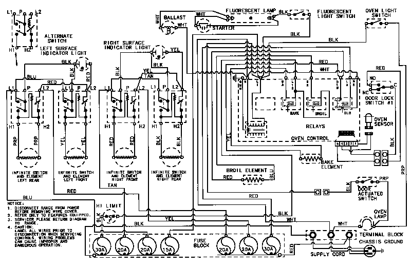 Maytag CRE8700DDM wiring information diagram