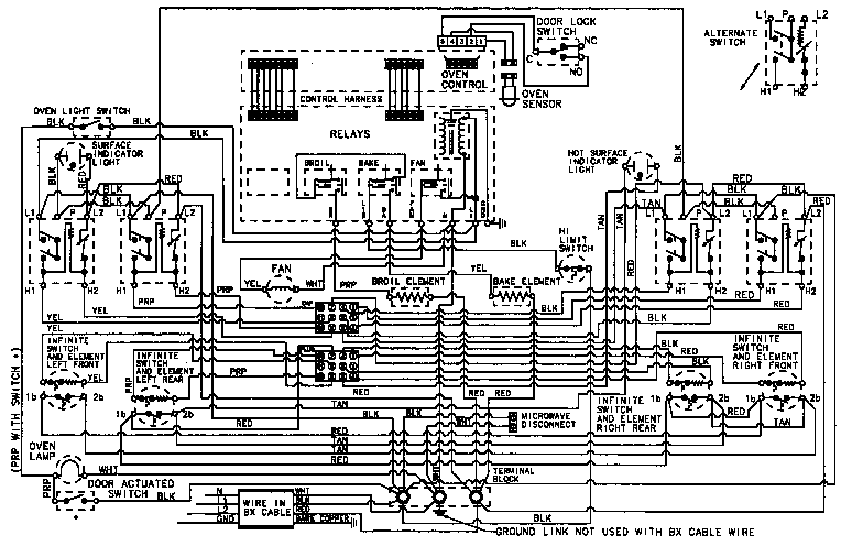 Crosley CE6898VVA wiring information diagram
