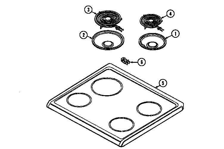 Maytag S1500PAW top assembly diagram