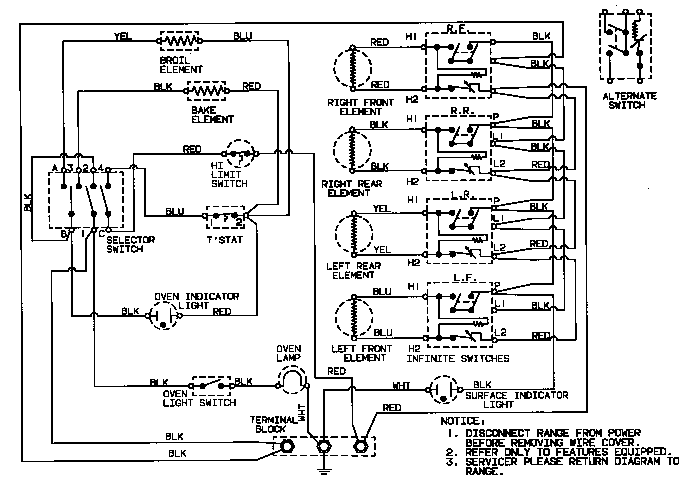 Maytag S1500PAW wiring information diagram
