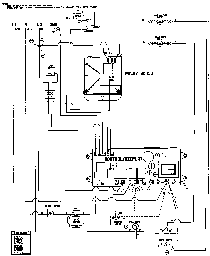 Jenn-Air W27200WC wiring information (w27200b) (w27200w) diagram