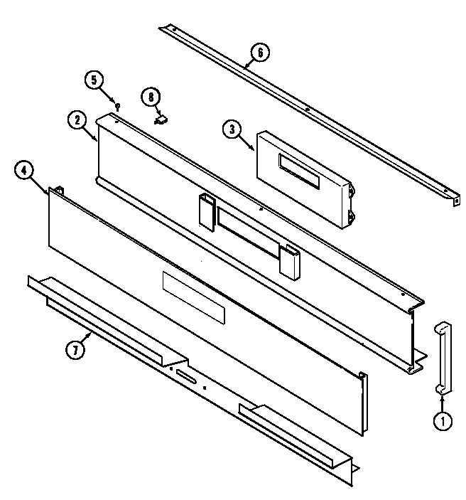 Jenn-Air WM27460B control panel diagram