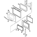 Jenn-Air WM27460B door diagram