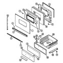 Jenn-Air JG3127WTV door/drawer (jg3127xta) (jg3127xtw) diagram