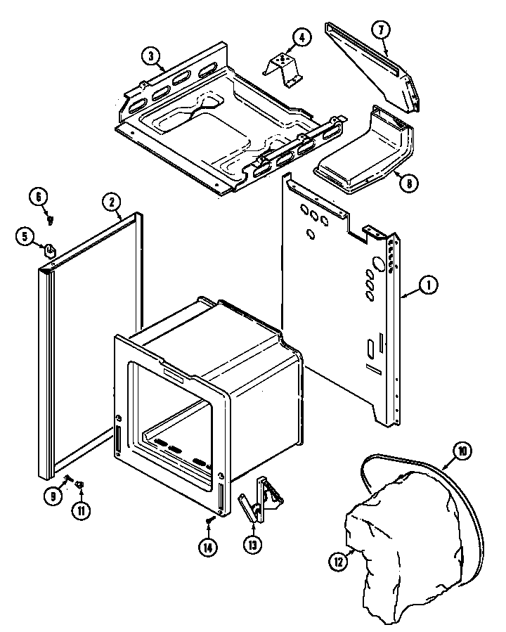 Norge N31100PAA body diagram