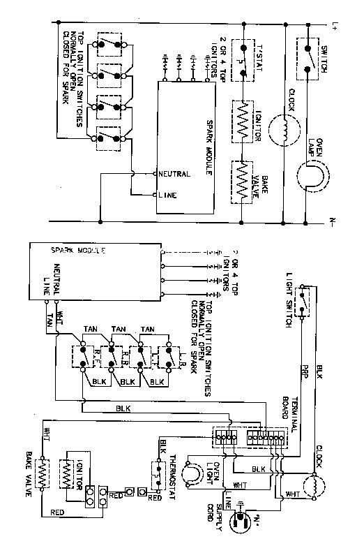 Norge N31115XAW wiring information diagram