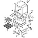 Maytag CRG9700CGE oven/base diagram