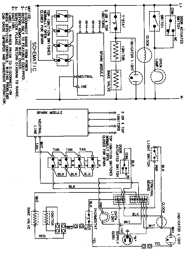 Maytag CRG7400CAE wiring information diagram
