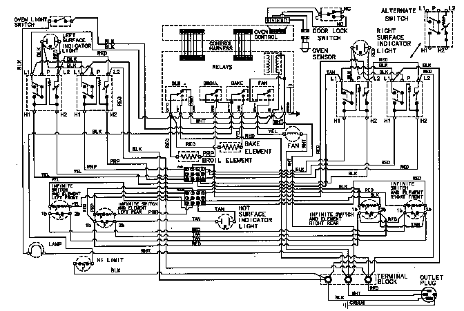 Norge L6898XYB wiring information diagram