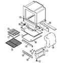 Jenn-Air FCG20002A oven/base diagram