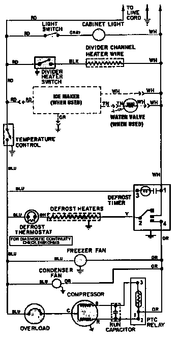 Norge NT173PA wiring information diagram