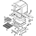Maytag X3448XTALT oven/base diagram