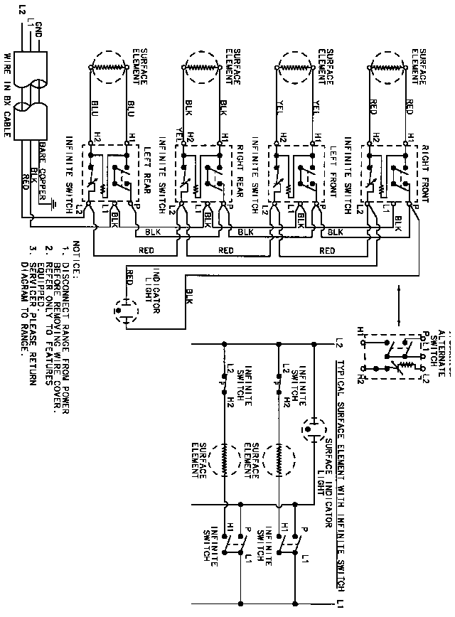 Maytag X8610RT wiring information diagram