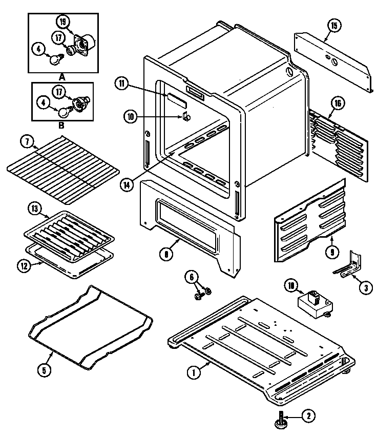 Maytag CRG7500CGE oven/base (crg7500cge) (crg7500cgw) diagram