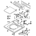 Maytag LAT8826AAE top (lat9206aae) (lat9206aam) (lat8826aae) (lat8826aam) diagram