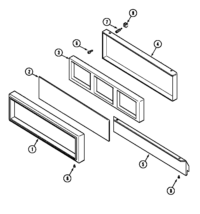 Kenmore 62946969 access panel diagram
