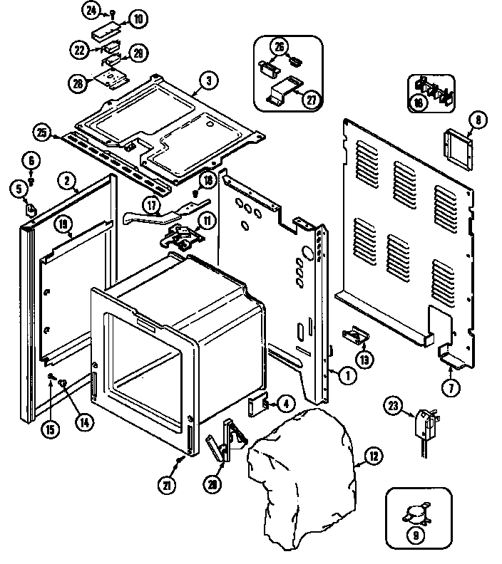 Norge L3878VYV body diagram