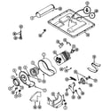 Maytag LDG8406AAM motor drive diagram