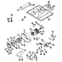 Maytag LDE8506ADE motor drive diagram