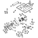 Maytag LDG9206AAE motor drive diagram