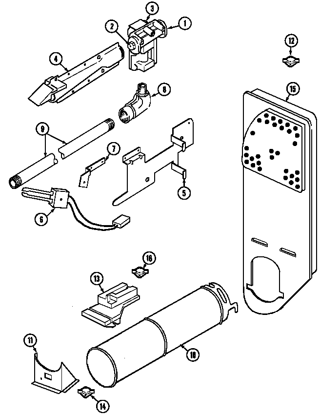 Maytag LDEH200AKV gas carrying (ldgh200aav) (ldgh200agv) diagram