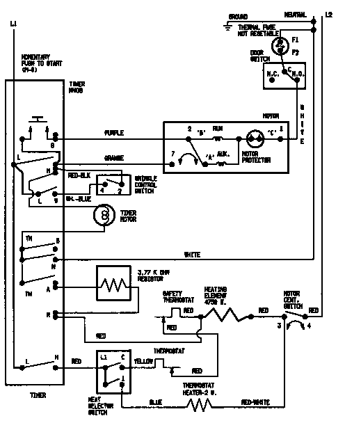 Maytag LDEH200AKV wiring information (ldeh200acv) diagram