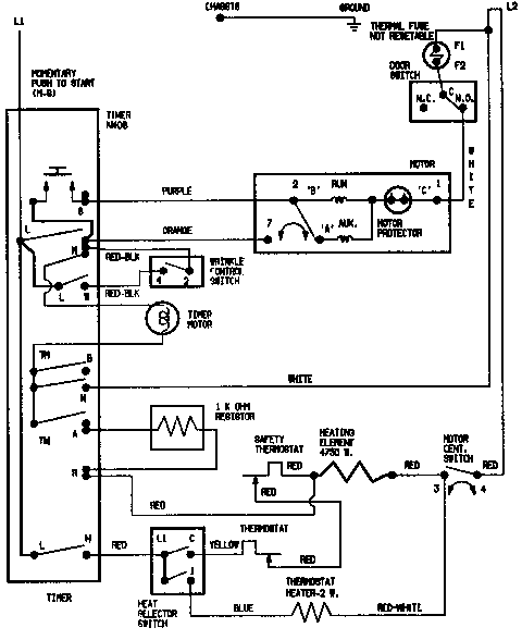 Maytag LDEH200AKV wiring information (ldeh200akv) diagram