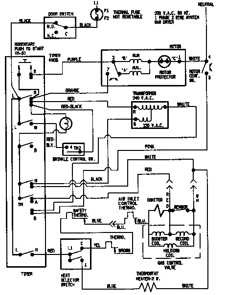 Maytag LDEH200AKV wiring information (ldgh200agv) diagram