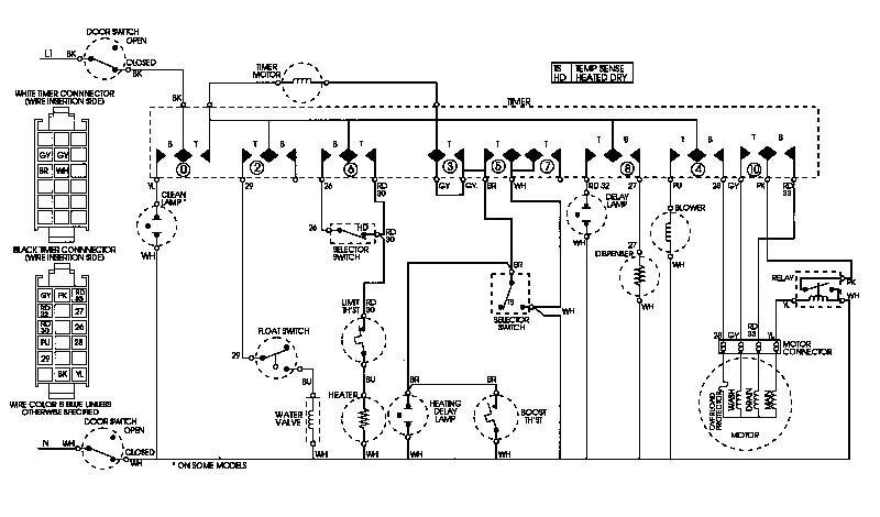 Maytag DWU6702AAE wiring information diagram