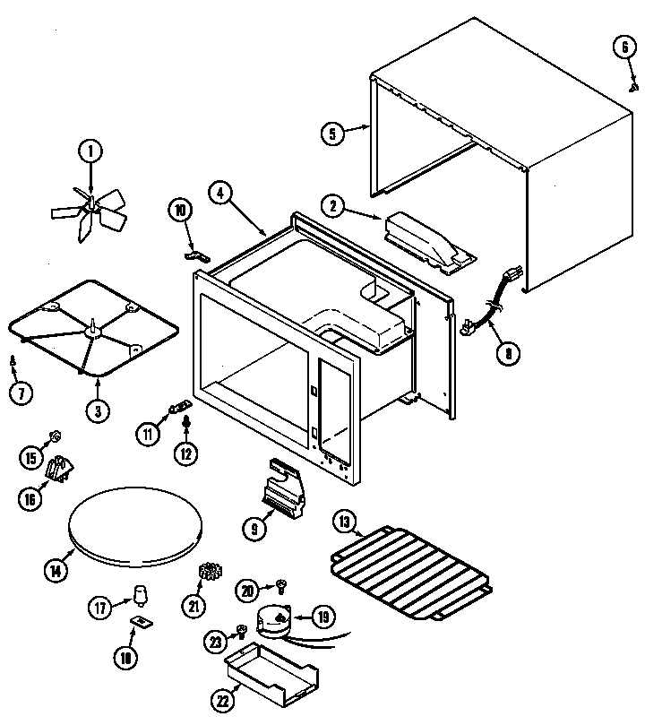 Maytag DM46K-18T-R body diagram