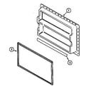 Magic Chef CTB1920ARA freezer inner door diagram