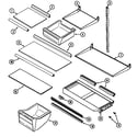 Admiral ATB1914ARW shelves & accessories diagram