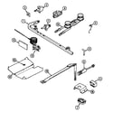 Maytag MGR1320ADW gas controls diagram