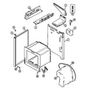 Maytag D31103SAWL body diagram