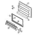Maytag MTB2156BEB freezer inner door diagram